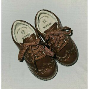 Footmates Brown Oxford Loafer Dress Shoes 6.5